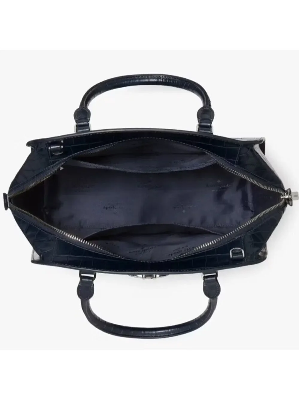 ♠️♠️ Kate Spade Kyla Croc Embossed Satchel NWT